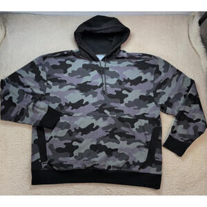 Champion Camo Pullover Hoodie Men’s 2XL Kangaroo Pocket Streetwear